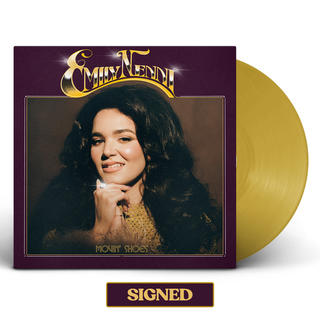 the album cover for Emily Nenni - Movin' Shoes [Gold Indie Exclusive - Autographed]