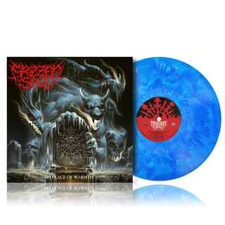 the album cover for Frozen Soul - No Place of Warmth [Indie Exclusive Cobalt Ghost]