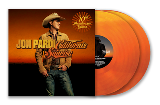 the album cover for Jon Pardi - California Sunrise - 10th Anniversary Edition [Sunrise]
