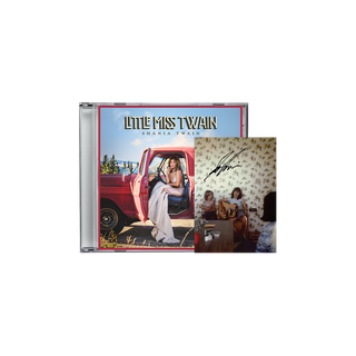 the album cover for Shania Twain - Little Miss Twain [Indie Exclusive Signed Insert]