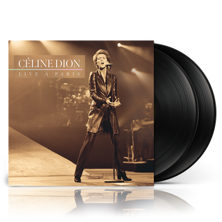 the album cover for Celine Dion - Live à Paris [Black]