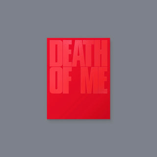 the album cover for Evan - DEATH OF ME [EXPLOSION Ver.]