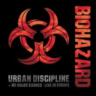 the album cover for Biohazard - Urban Discipline / No Holds Barred: Live In Europe