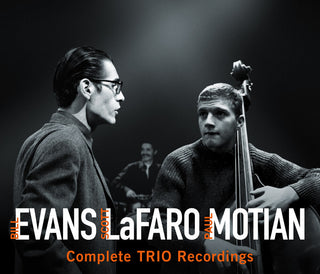the album cover for Bill Evans  / Lafaro,Scott / Motian,Paul Trio - Complete Trio Recordings (Spa)