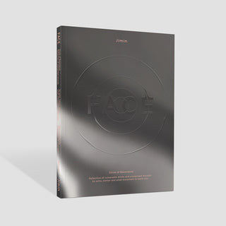the album cover for Jimin (BTS) - FACE [Undefinable Face]