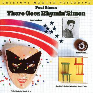 the album cover for Paul Simon - There Goes Rhymin' Simon