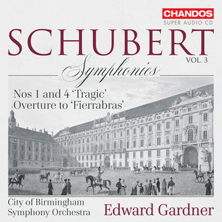 the album cover for Schubert / City of Birmingham Symphony Orchestra - V3: Symphonies