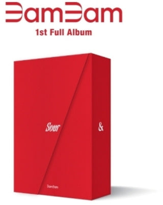 the album cover for BamBam - Sour & Sweet - Sour Version (Stic) [With Booklet] (Phob)