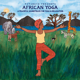 the album cover for Putumayo Presents - African Yoga