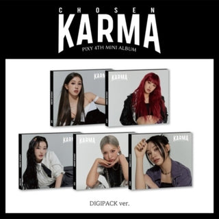 the album cover for Pixy - Chosen Karma - Random Cover (Post) [With Booklet] (Phot)