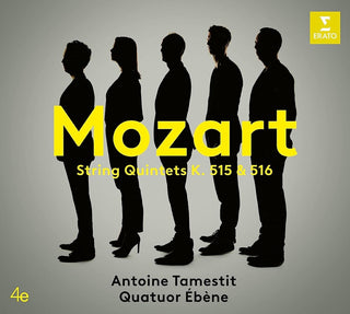 the album cover for Mozart / Tamestit, Antoine / Quatuor Ebene - Mozart: String Quintets K.515 & K. 516