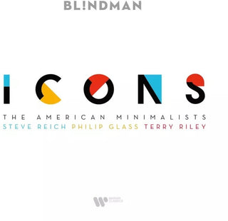 the album cover for Bl!ndman - Icons
