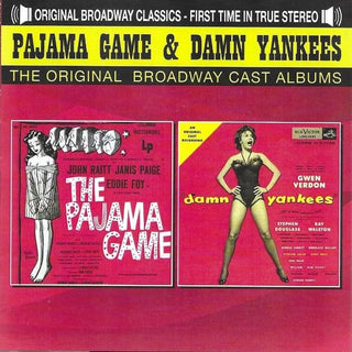 the album cover for Pajama Game & Damn Yankees / Ocr - Pajama Game & Damn Yankees / Ocr