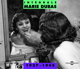 the album cover for MARIE DUBAS - Marie Dubas/Integrale 1927-194