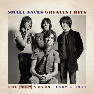 the album cover for Small Faces - Greatest Hits - The Immediate Years 1967-1969 [Limited Edition Red LP]