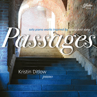 the album cover for Czerny / Gershwin / Mascagni / Ditlow - Passages