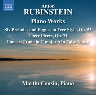 the album cover for Rubinstein / Cousin - Piano Works - Six Preludes & Fugues In Free