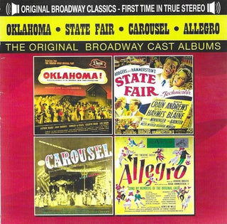 the album cover for Original Cast - Oklahoma-State Fair - Carousel-Allegro
