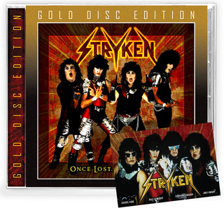 the album cover for Stryken - Once Lost...Now Found