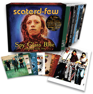 the album cover for Scaterd Few / Spy Glass Blue - Scaterd Blue Box Set