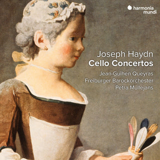the album cover for Jean Queyras -Guihen - Haydn: Cello Concertos