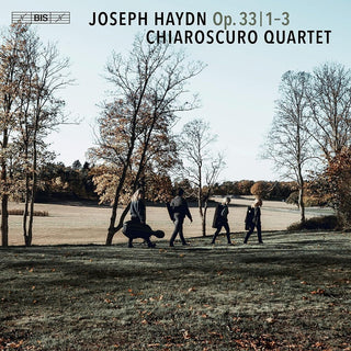 the album cover for Haydn / Chiaroscuro Quartet - String Quartets Nos. 1-3, Op. 33 (Hybr)