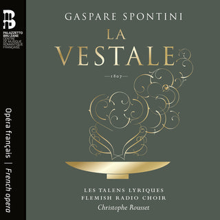 the album cover for Spontini / Flemish Radio Choir - La Vestale