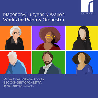 the album cover for Lutyens / Maconchy / Bbc Concert Orchestra - Works For Piano & Orchestra
