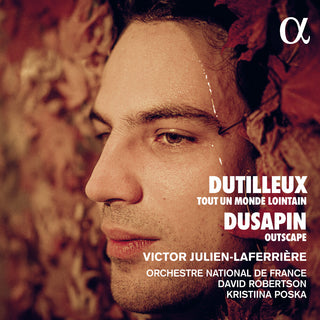 the album cover for Dusapin / Dutilleux / Orchestre National De France - Outscape