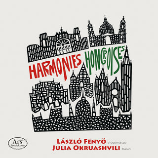 the album cover for J Bach .S. / Kodaly / Bartok - Harmonies Hongroises