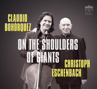 the album cover for Messiaen / Schubert / Schumann - On The Shoulders Of Giants