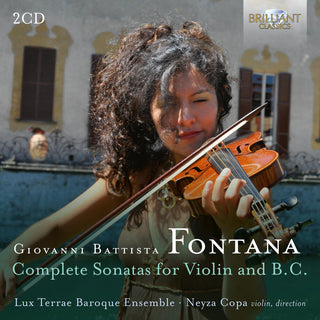 the album cover for Fontana / Copa / Lux Terrae Baroque Ensemble - Complete Sonatas For Violin & Basso Continuo