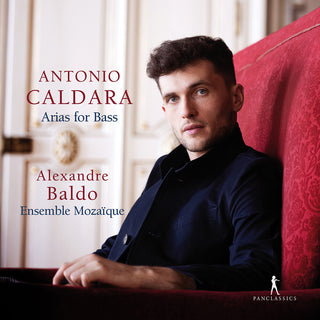 the album cover for Caldara / Baldo / Ensemble Mozaique - Bass-Arien