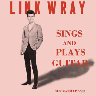 the album cover for Link Wray - Sings And Plays Guitar [Colored Vinyl] (Pnk)