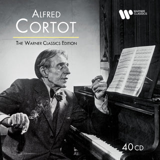 the album cover for ALFRED CORTOT - Warner Classics Edition