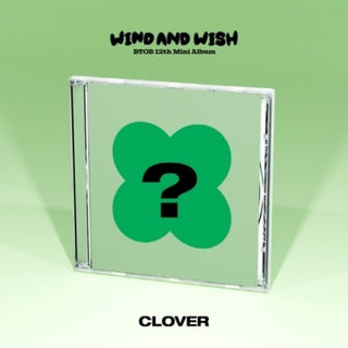 the album cover for Btob - Wind And Wish - Clover Version - incl. Booklet, Photocard + Lyric Paper