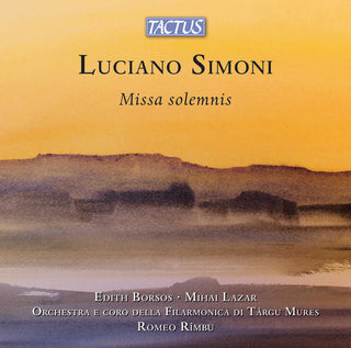 the album cover for Simoni / Borsos / Lazar - Missa Solemnis