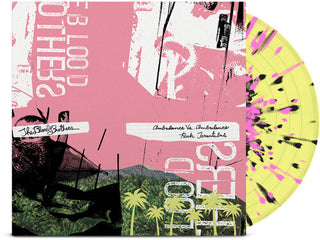 The Blood Brothers- Burn, Piano Island, Burn (Deluxe Ed.) Yellow w/Pink & Black Splatter