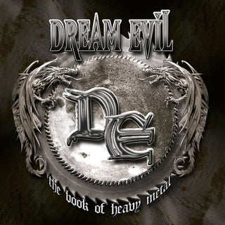 the album cover for Dream Evil - Book Of Heavy Metal
