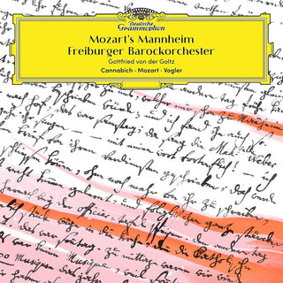 the album cover for Barockorchester, Freiburger - Mozart's Mannheim
