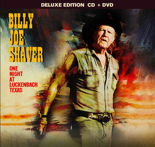 the album cover for Billy Shaver  Joe - One Night At Luckenbach Texas (W/Dvd)