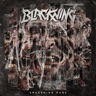 the album cover for Blackning - Awakening Rage