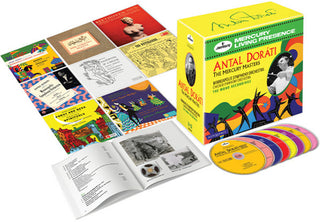 the album cover for Antal Dorati  / Minneapolis Symphony Orchestra - Mercury Masters: The Mono Recordings (Box) [Limited Edition]