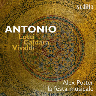 the album cover for Caldara / Lotti / Vivaldi - Antonio