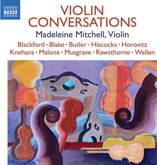 the album cover for Madeleine Mitchell - Violin Conversations