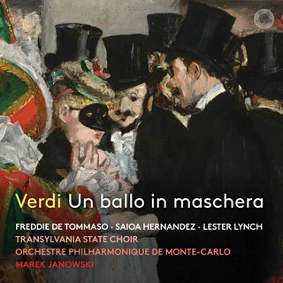 the album cover for Verdi / Tommaso / Hernandez - Un Ballo In Maschera (Hybr)