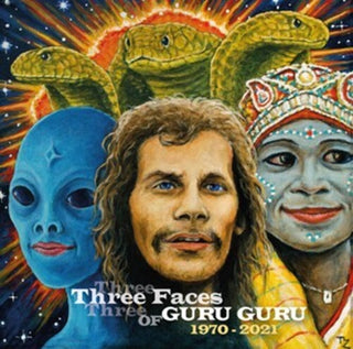 the album cover for Guru Guru - Three Faces Of Guru Guru (Uk)