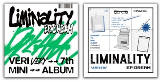 the album cover for VERIVERY - Liminality Ep - Dream (Post) (Stic) (Phob) (Phot)