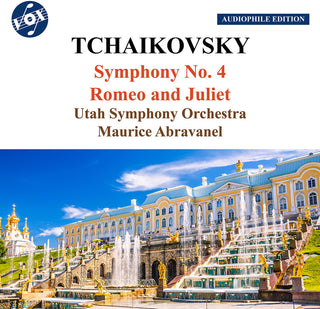 the album cover for Utah Symphony Orchestra - Symphony No. 4 In F Minor