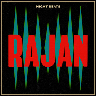 the album cover for Night Beats - Rajan
